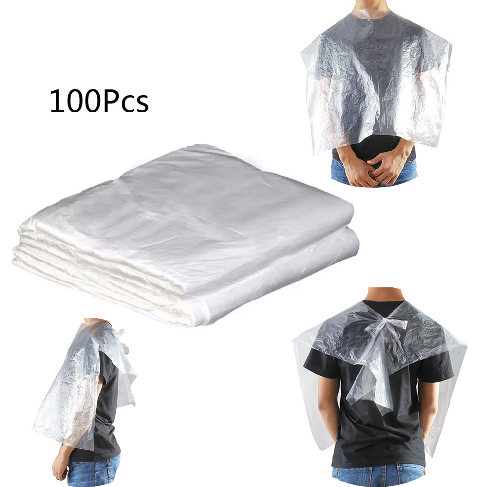 Hair Care Clinic - 100 Peças de Capas Descartáveis Impermeáveis