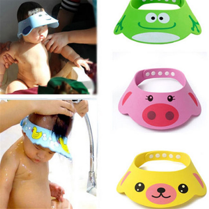 Hair Care Baby - Chapéu de chuveiro de bebê ajustável
