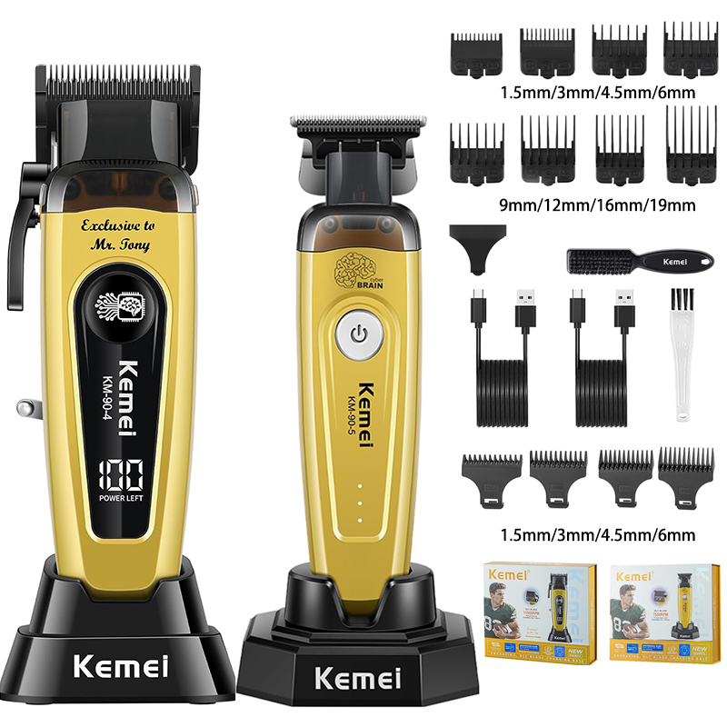Hair Care Clinic - Máquina de Cortar Cabelo KEMEI para