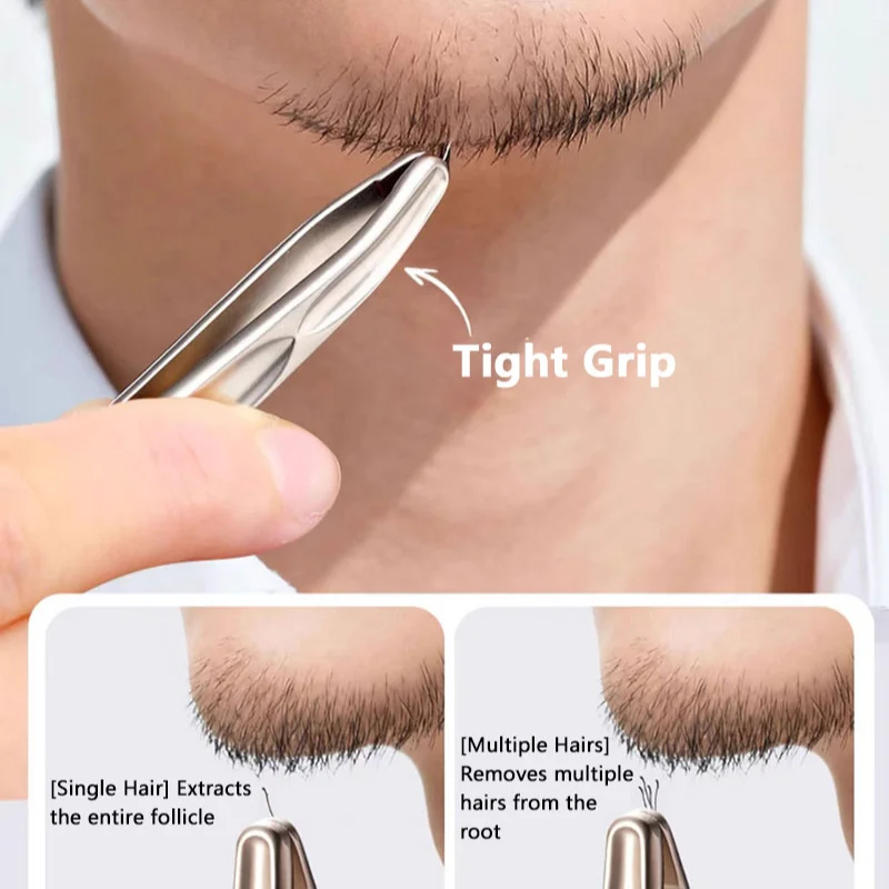 Pinça de Ponta Redonda Premium - Hair Care Tips avaliação e preço
