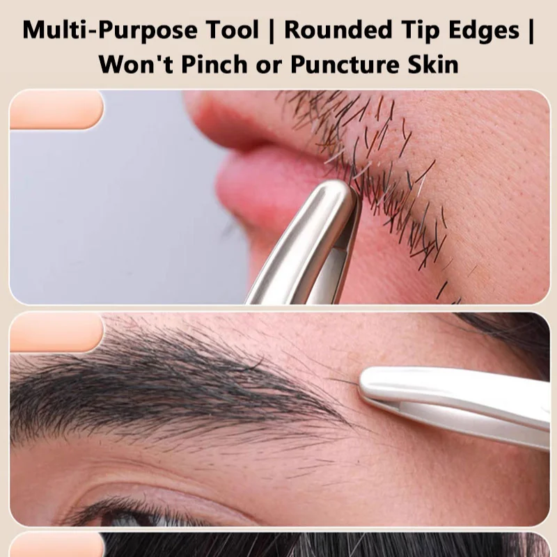 Pinça de Ponta Redonda Premium - Hair Care Tips avaliação e preço