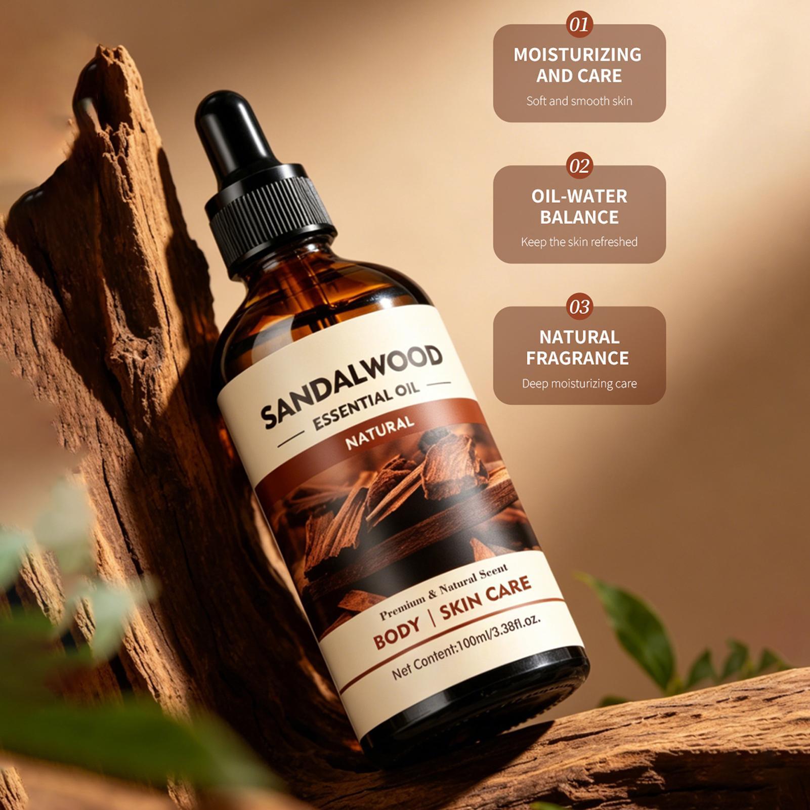 Óleo aromático de sândalo 100m - Hair Care Essential Oil avaliação e preço