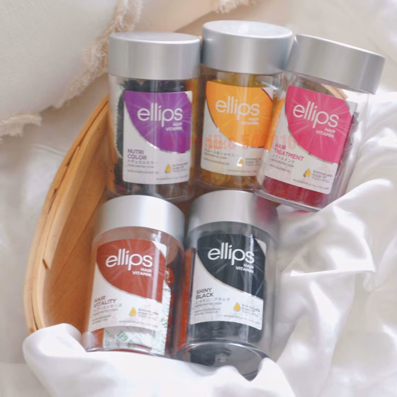 Ellips cabelo vitamina querati - Hair Care Indonesia avaliação e preço